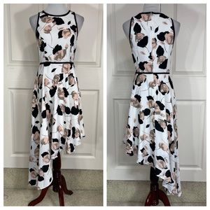 Katherine Kelly Asymetric floral dress